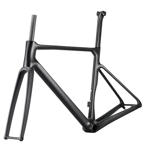 Carbon frame for road bicycles - carbon,